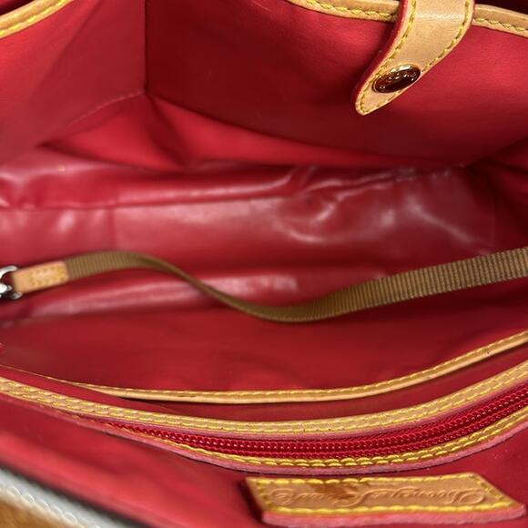 Authentic DOONEY & BOURKE Leather Tote Crossbody Bag - Picture 8 of 10